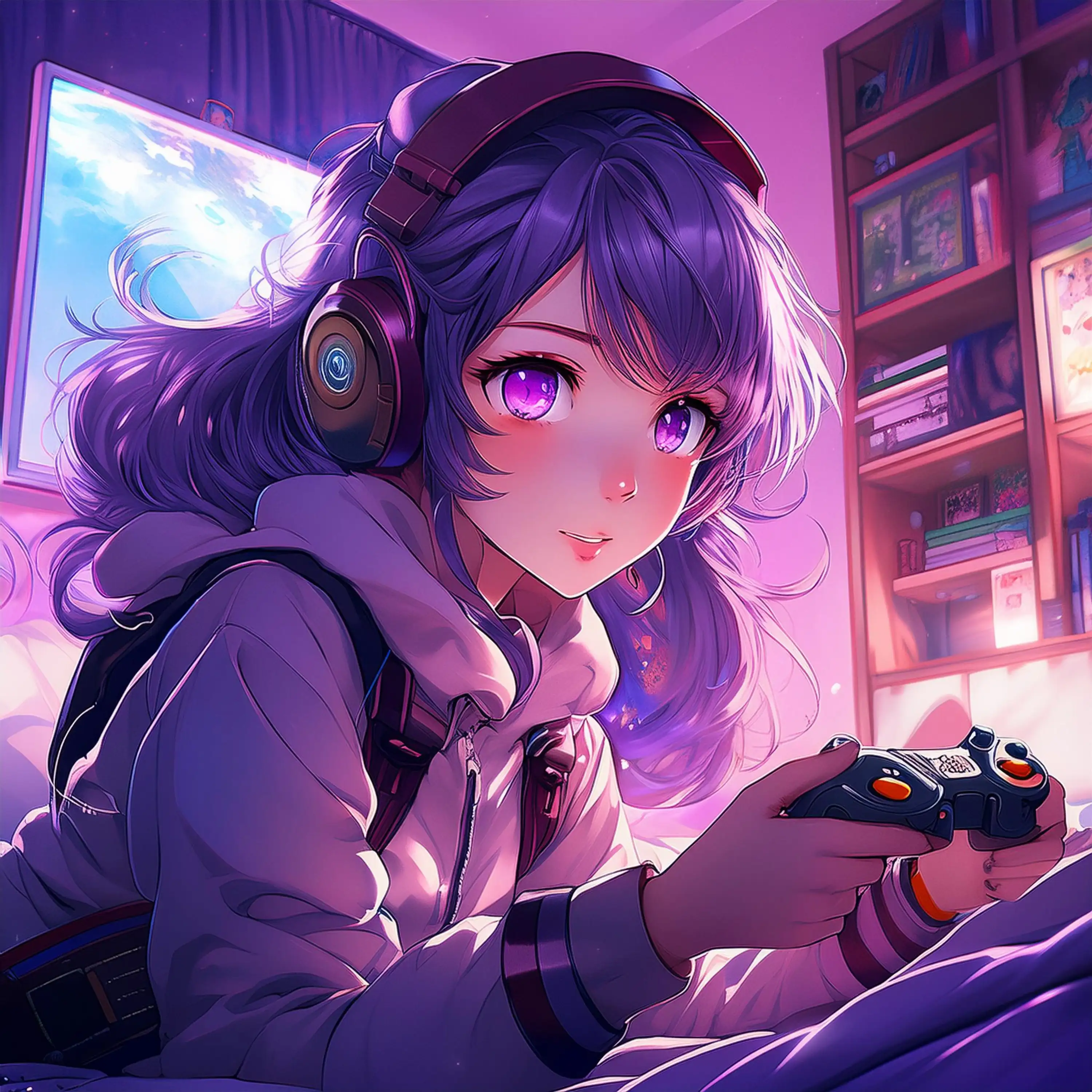 Modelzilla headphone girl